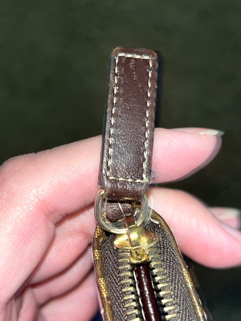 Fendi Zucca Mini Crossbody Card Holder - Picture 8 of 10